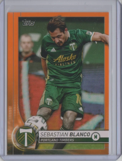 2020 Topps MLS Orange #14 Sebastian Blanco 05/25 - Flat S/H