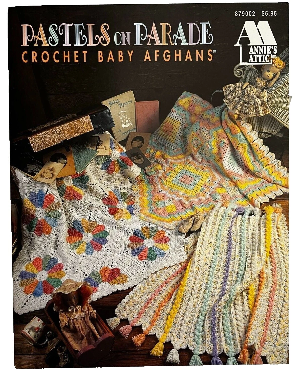 Los afganos Annie's Attic Knitting Contemporáneo/lanza patrones para tejidos y Croché
