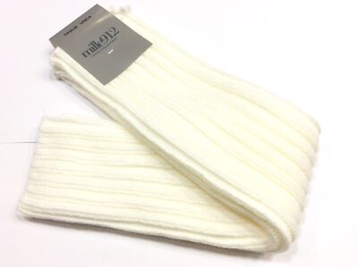ONE SIZE ACRYLIC WOOL STRAND ARM WARMER MUSCLE WARMER (Unique - CREAM)