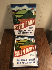 American ORCHARD Rosanna Plate Vintage/Country/Farmhouse-Look NIB 7 x 10