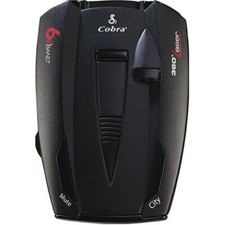 Cobra 6 Band Radar/360 Degree Radar Detector ESD-7000 In Black Color