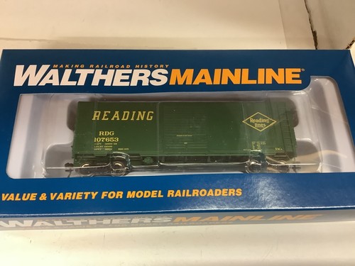 Walthers Mainline #910-45019 escala HO “Lectura” 40' caja soldada coche Rd. #107653 | Zustand: New