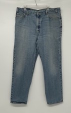 Levi  s Relaxed Straight Leg Jeans Men  s 42x32 Made in USA 90s Vintage 100 Cotto