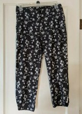VTG 90s Size Small Silver Dragon Print Stretchy Capri Cropped Pants EUC