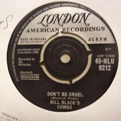 Bill Black's Combo(7'' Vinyl 1st Issue)Don't Be Cruel / Rollin'-UK-Ex/Ex+