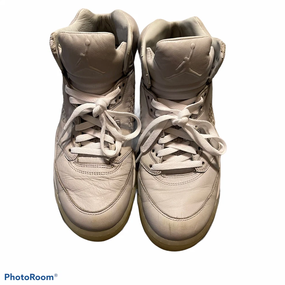 Zapatillas Jordan Retro V 5 Premium Platino Puro Blanco Metálico Plata talla 11  Foto 3 de 4