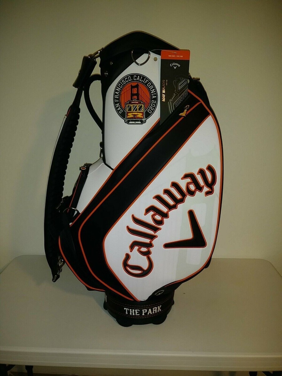 NEW! Callaway Staff Tour Golf Bag w/ Headcovers- Orange