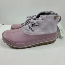 Bogs Classic Casual Check Women's Size 10 Casual Boots Pink