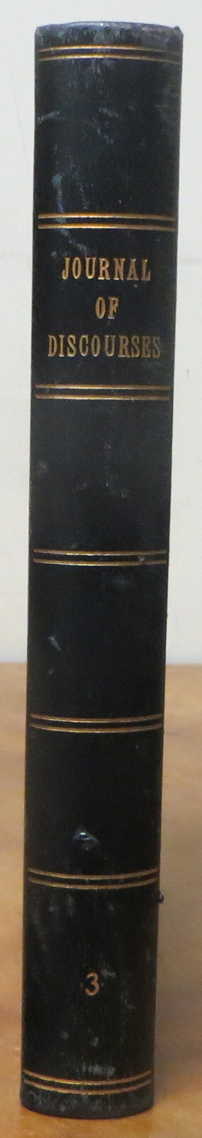 Journal of Discourses Vol 3 3/4 Leather Bound Gastera Trust Edition-image