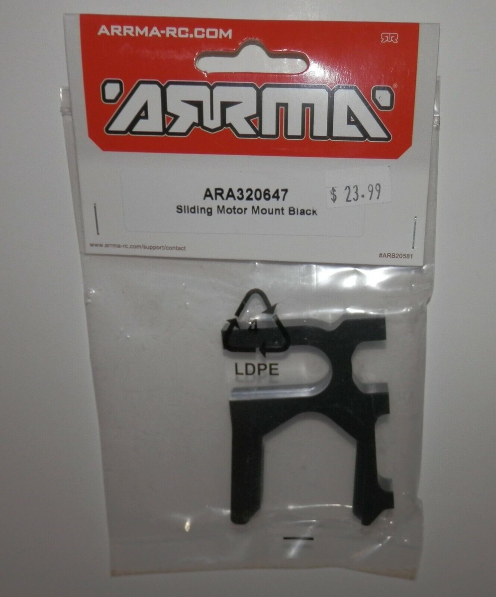 ARRMA Sliding Motor Mount Black #ARA320647 NIP | eBay
