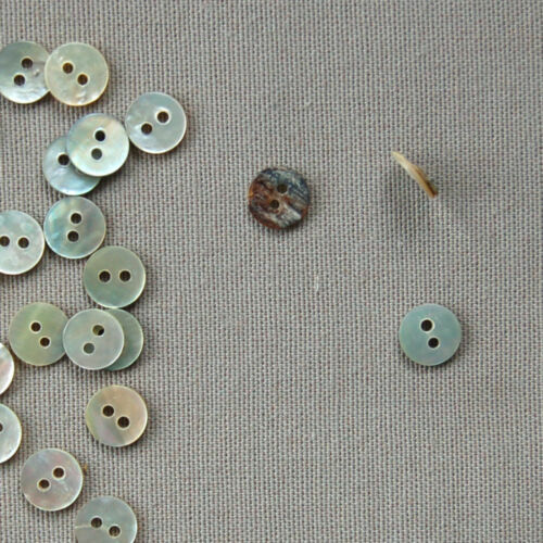 Perles de nacre Preciosa, percées, rondes, 6mm, bleu nacré. Vendu en paquet de 200. (SKU# 58MX/6MM/948