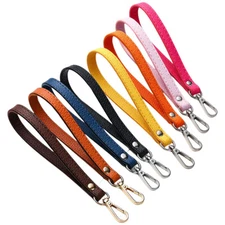 4x Wallet Belt Clutch Bag Strap Purse Bag Belt Wrist Bag Strap handle PU Leather