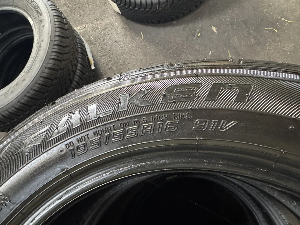 4x Falken Ziex ZE914A EcoRun 195/55 R16 91V XL DOT 2319 Demo - Bild 4 von 4