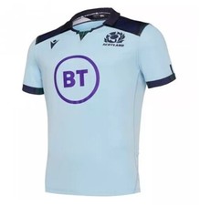 MACRON MEN RUGBY UNION SCOTLAND 2019/2020 AWAY SHIRT JERSEY Men Medium M New