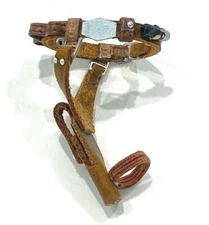 SU-BLT-SOLO: 1/12 Custom Leather Gun Holster Belt for 6" Star Wars Han Solo