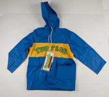 NWT - VTG Boy's Teenage Mutant Ninja Turtles Rain Slicker Sz 4