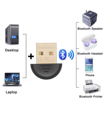 Mini USB Bluetooth Adapter V 4.0 Dual Mode Wireless Dongle CSR 4.0 Win7 /8/XP