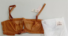 Free People We are HAH Wired Bra in Brown Sugar Size 30-38 C NWT 78