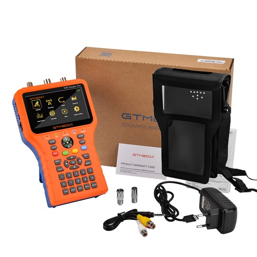FTA Satellite Terrestrial HD TV Signal Finder DVB-S2/T Reception Strength Meter - Picture 4 of 12