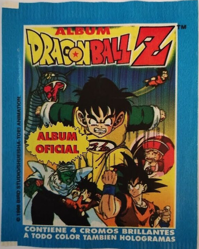 Peru 1998 Navarrete Dragon Ball Z  Sticker Pack