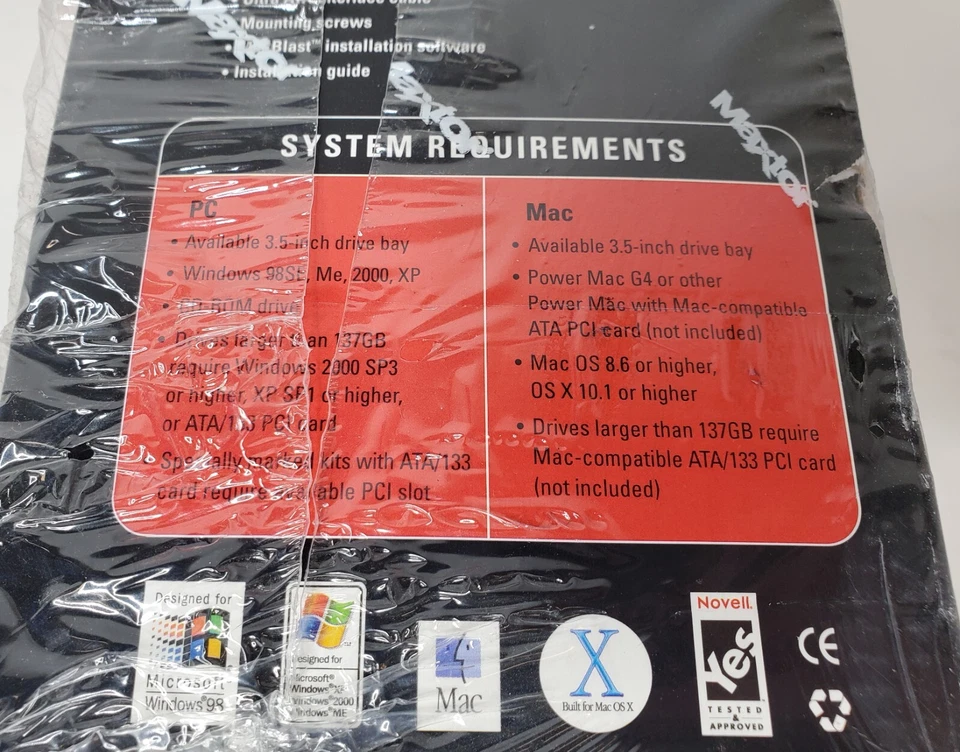 NEW SEALED Maxtor DiamondMax Plus 30GB 3.5" Hard Drive Ultra ATA/133 7200RPM - Image 3 of 4