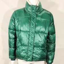 Koolaburra By Ugg Puffer Sherpa Trim Jacket-green-large-nwt - Free Shipping!!