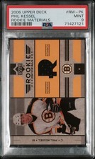 2006-07 Upper Deck Rookie Materials Phil Kessel #RM-PK Rookie RC PSA 9 Mint