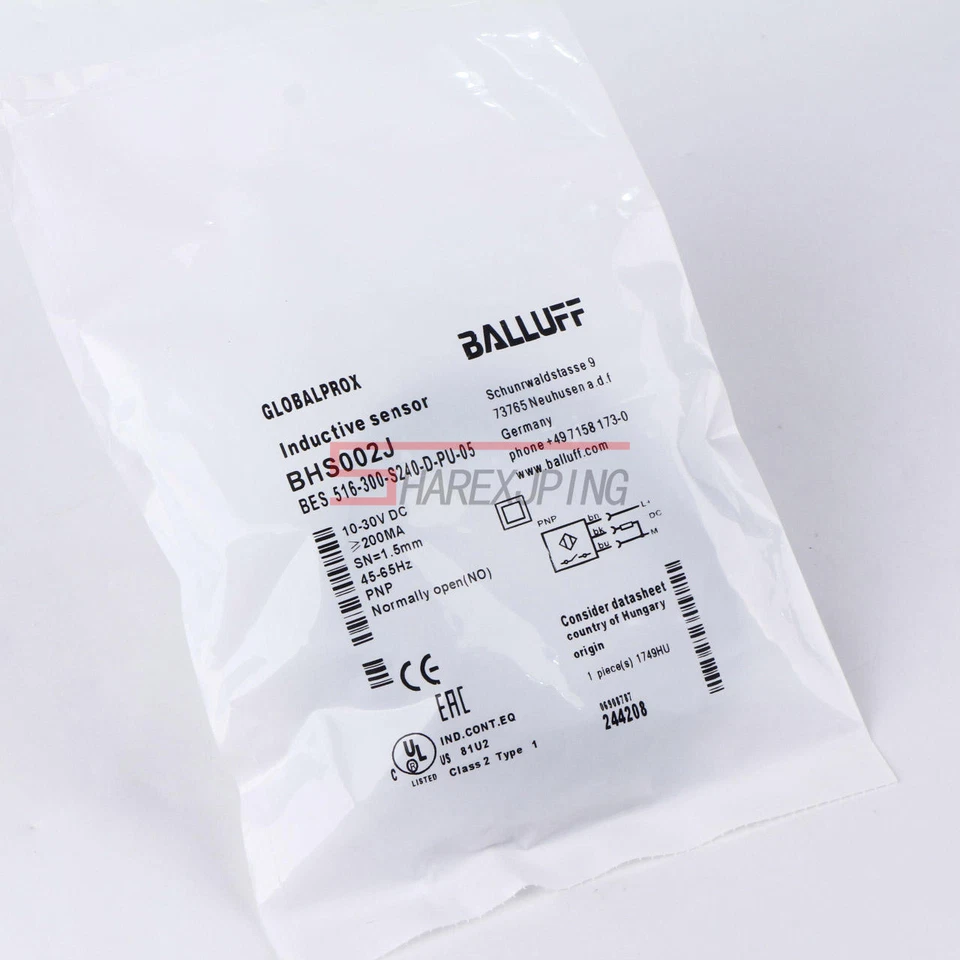 ONE BALLUFF BES 516-300-S240-D-PU-05 BHS002J Photoelectric Diffuse Sensor New