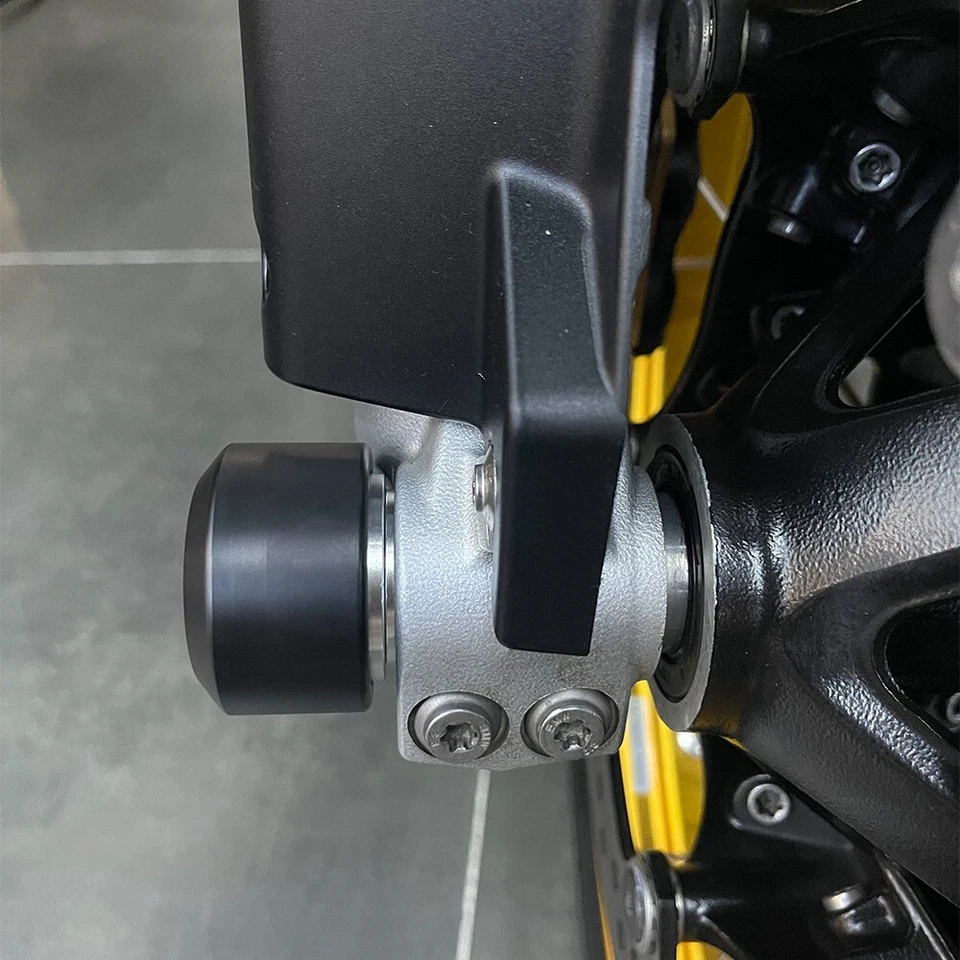 CNC Axle Slider Wheel Fork Protector Front For BMW R1200RS/R 15-18 R1250RS/R 23 - Изображение 3 из 4