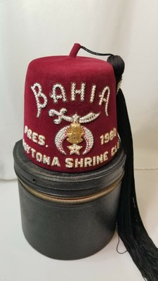 Vintage BAHIA President Jeweled Shriner 