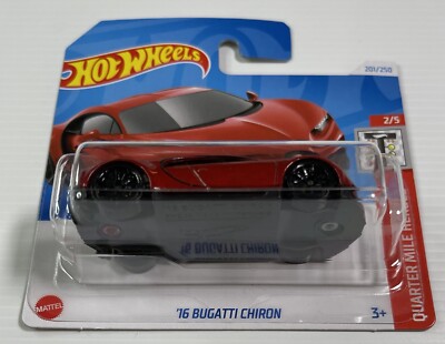 Hot Wheels Ferrari Hot Wheels '16 Bugatti Chiron Quarter Miles