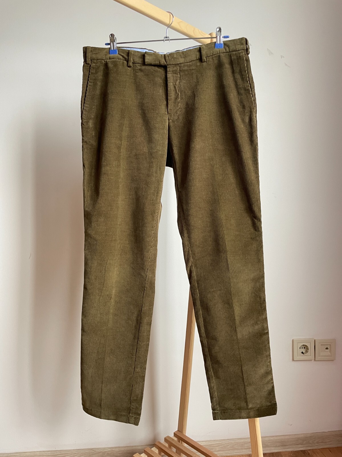 Polo Ralph Lauren Slim Fit Khaki Corduroy Pants Size 36x34