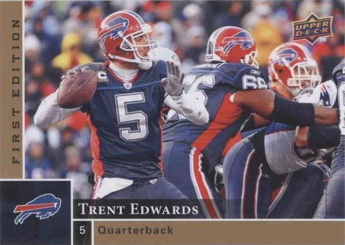 2009 Upper Deck First Edition Trent Edwards #18