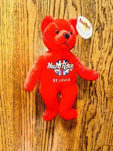 Hard Rock Cafe Beanie Baby St. Louis RETIRED With Tag 