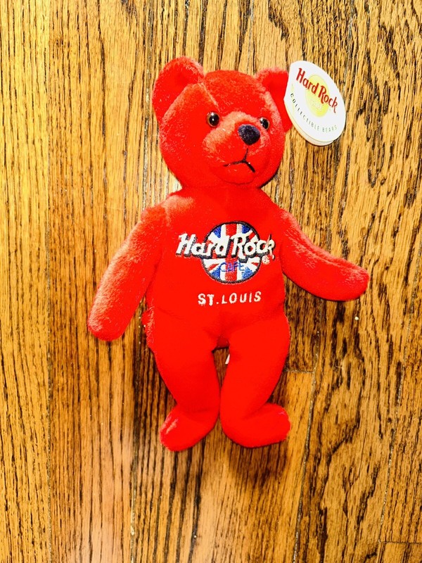Hard Rock Cafe Beanie Baby St. Louis RETIRED With Tag 