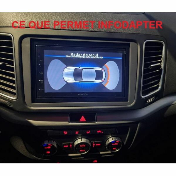 Commande au volant pour Volkswagen Beetle 2015 pour voyager en musique - 2