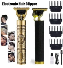 Professional Hair Clippers Trimmer Cutting Beard Cordless Barber Shaving Machine
