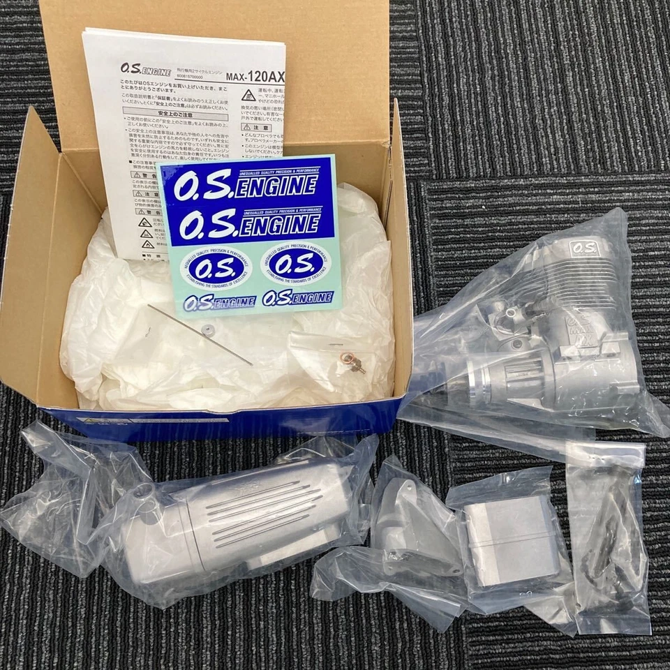 Ogawa Seiki O.S Engine MAX 120AX 19210 AK001 New - Image 4 of 4