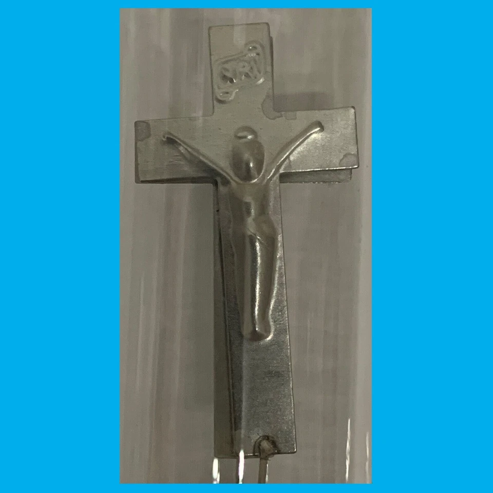 1x 3W Neon Cross Jesus on Crucifix Christian Light Bulb ES E27 Decorative Lamp - Image 4 of 4