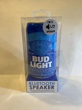 Bud Light  Beer Can Bluetooth Speaker - Blue 