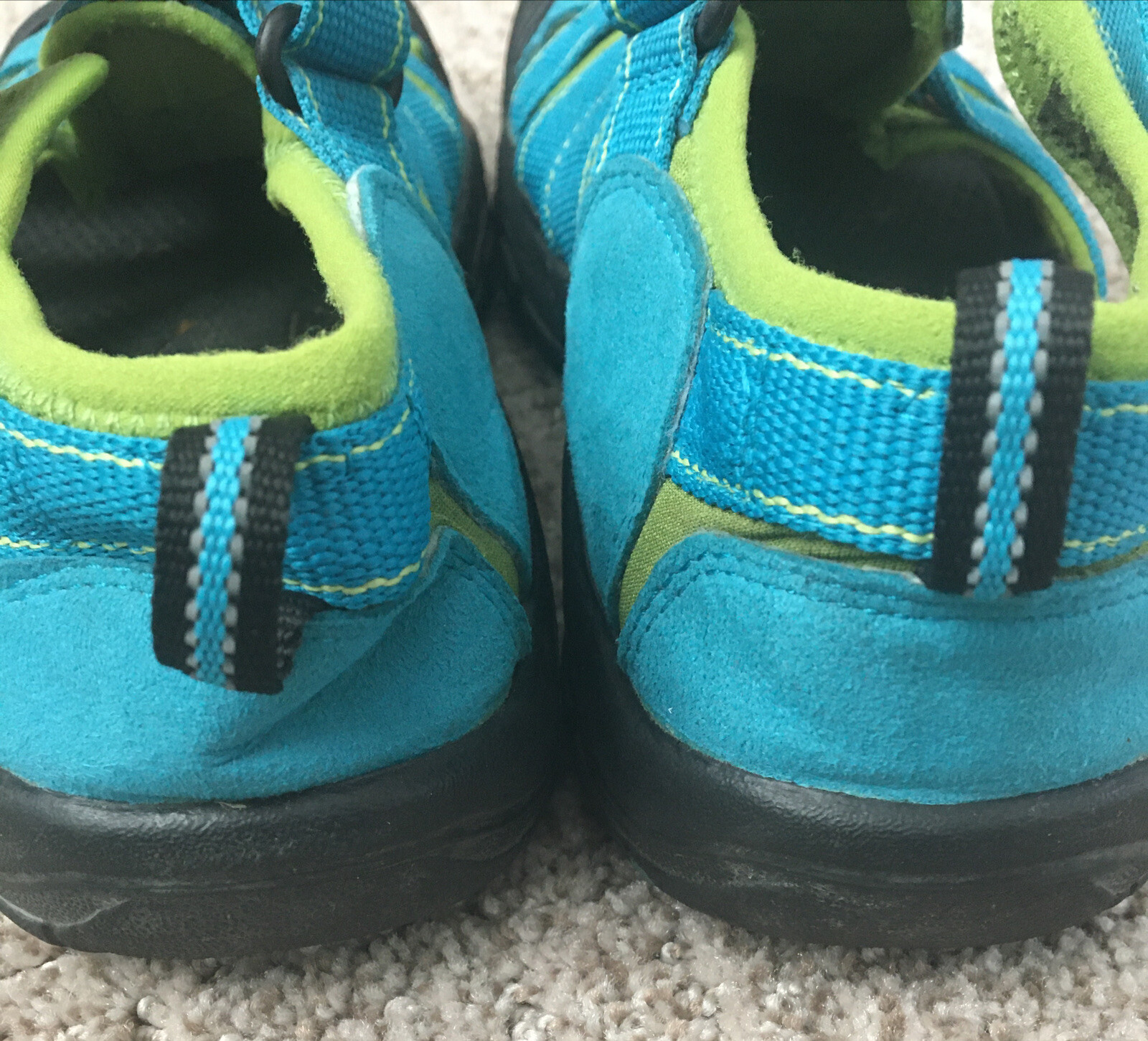 Sandali da trekking sportivi Keen Newport H2 donna taglia 6 blu verde scarpe da acqua