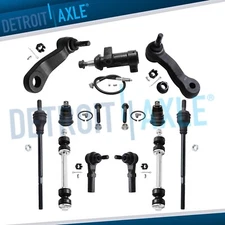 11pc Front Sway Bars Tie Rods Kit for 2003-2008 Chevy Express Savana 2500 3500