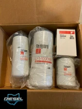 Cummins ISX Oil Change Kit #5 FF2200 FF2203 LF14000NN WF2127 Filters Fleetguard