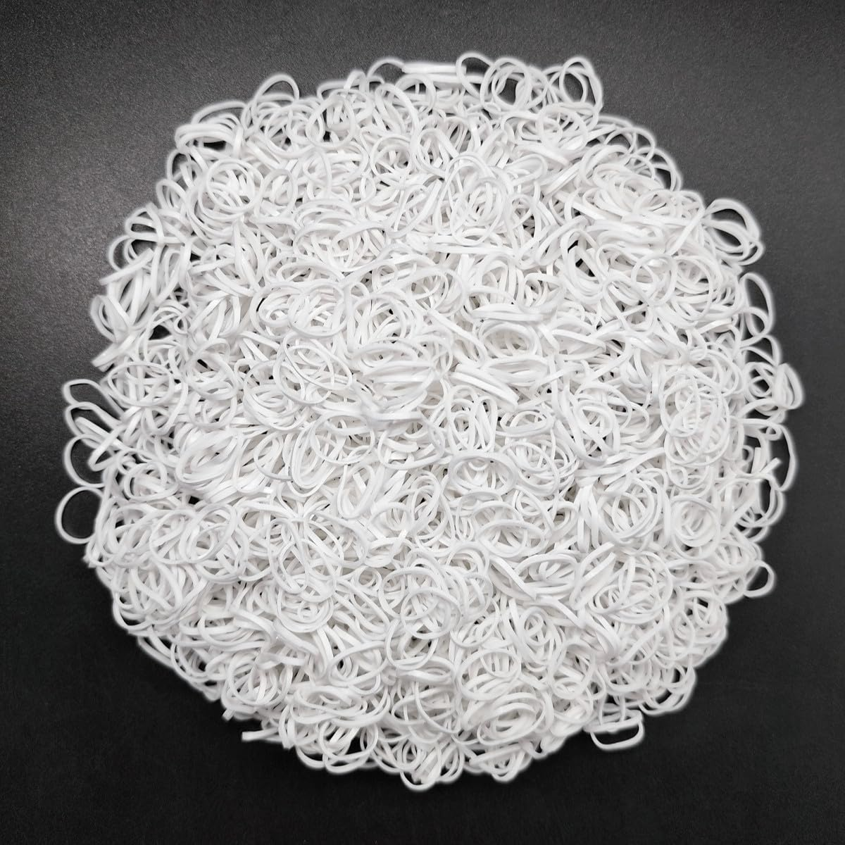 3200 Pcs Elastic Rubber Bands Small Hair Ties Hair Rubber Mini Hair Bands Hair E