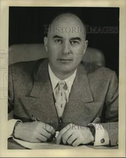 1953 Press Photo Edmund Mansure, Federal Administration of General Services.