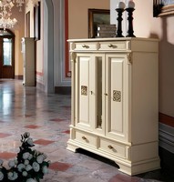 Kommode Anrichte Schrank Sideboard Garderobe Italienische MöBel Antik Stil Holz