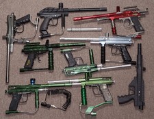 Parts or Repair .68 Paintball Marker Gun Lot Spyder Brass Eagle Marauder Rebel