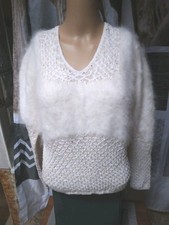 Superbe pull Angora Crème &