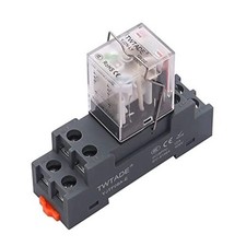 /Electromagnetic Power Coil Relay 10A 8 Pins 2DPT 2NO 2NC with DC 12V 8 PIN-10A