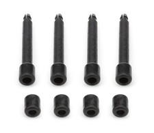 Schroth Racing Harness Adjusting Grips - 2 In Belts - Plastic - Black - Set Of 4